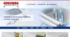 Desktop Screenshot of eurowag.cz